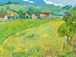 Ansicht von Vessenots bei Auvers von Vincent van Gogh von STUDIO ARTSY