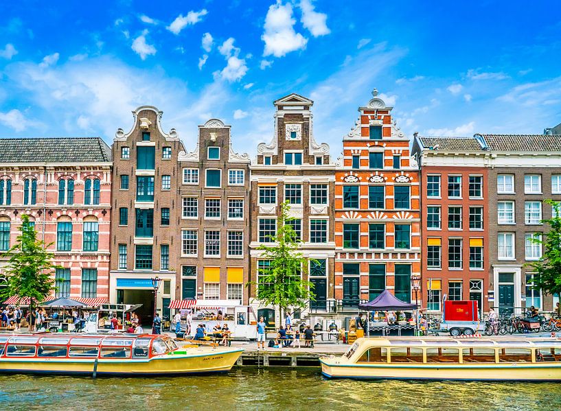 der Damrak in Amsterdam von Ivo de Rooij
