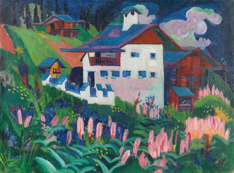 Our House, Ernst Ludwig Kirchner by Masterful Masters
