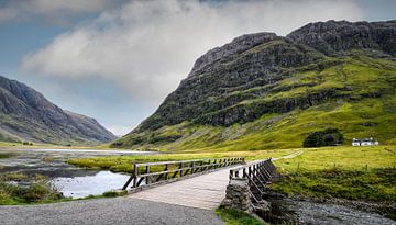 Scotland Glen Coe valley by Marjolein van Middelkoop