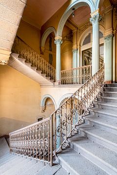 Beautiful Abandoned Staircase. by Roman Robroek