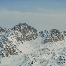 Schneebedeckte Berge von Sanne Lillian van Gastel