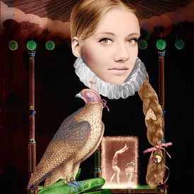 Victoria (1 of 4) Falconer in a changing world by Blikstjinder by Betty J