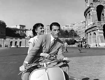 Roman Holiday, 1953 (b/w photo)