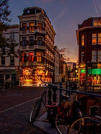 Hamburgerbrug Richtung Haverstraat, Utrecht von Verliefd op Utrecht
