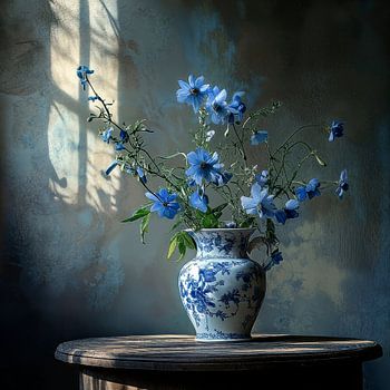Rustiek Delfts Blauw