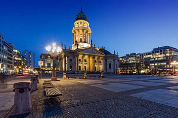 Duitse Dom aan de Gendarmenmarkt in Berlijn van Frank Herrmann