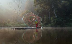 Pêcheur sur Edwin van Unen