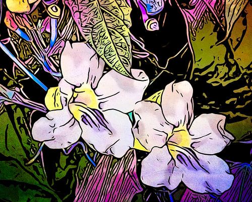 Flower magic, motif 7