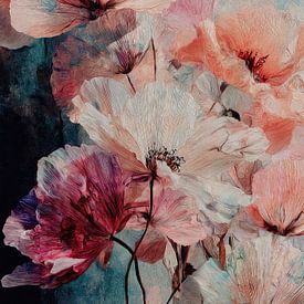 Purple Bloomscape by Cats & Dotz