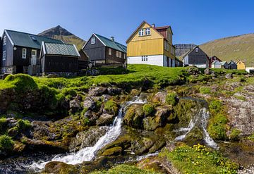Gjogv on the Faroe Islands, Denmark by Adelheid Smitt