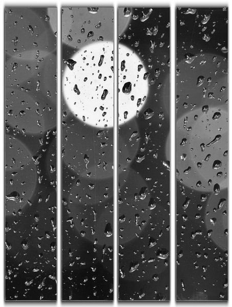 raindrops on the window by Joke te Grotenhuis