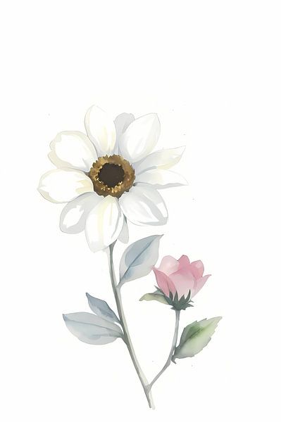 Zachte Bloemenpracht van Art & Soul Creations