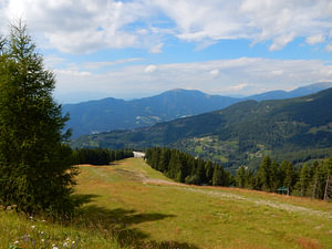 vergezicht Panarotta Italië