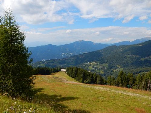 vergezicht Panarotta Italië