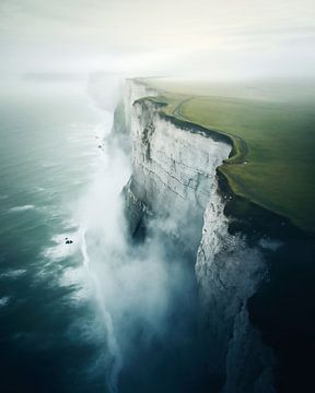 Kliffen van Dover van fernlichtsicht