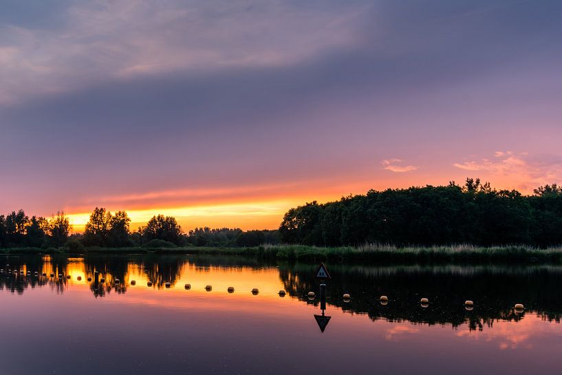 Zonsondergang. Voorschoten von Carla Matthee