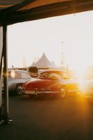 Mercedes 300sl im Abendlicht