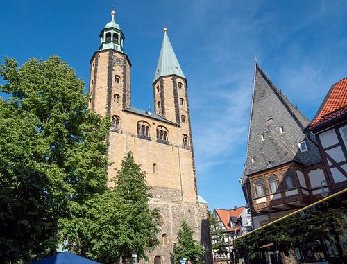 Marktkerk in Goslar Nedersaksen