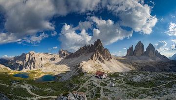 Les Trois Cimets dans les Dolomites sur Dieter Meyrl