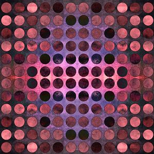 MELANGE of Purple-Coral-Rust