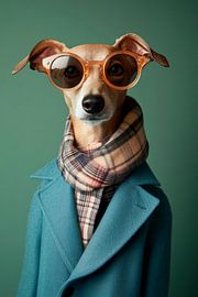 Lurcher by Poster Art Shop