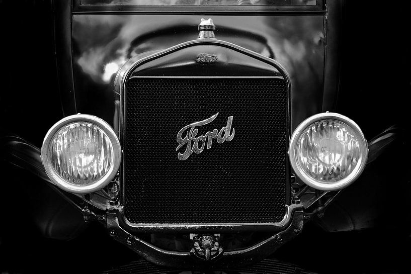 Schwarz-weißer Ford von Steven Langewouters