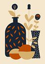 Still life with vase (1) by Sabine Minten thumbnail