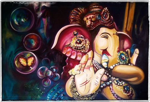 Buddha-Painting - Lord Ganesha 29092018