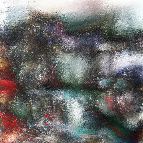 Abstract Basse Pointillism IV