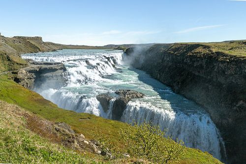 IJsland - waterval Bláskógabyggo (2)