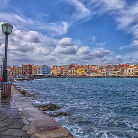 Blick auf Chania auf Kreta von Patricia Hofmeester