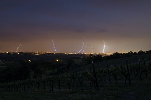 la foudre dans le vignoble sur Francois Debets