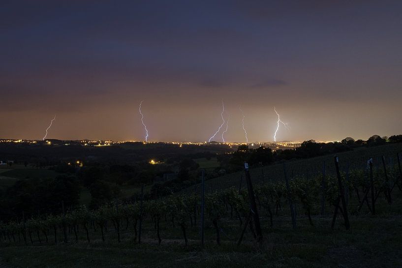 la foudre dans le vignoble par Francois Debets