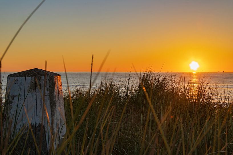 Sunset on the coast of Texel by Fotos by Angelique