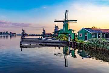 Die Zaanse Schans, Niederlande von Gert Hilbink