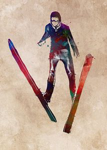 Skispringen Sport Kunst #skijump #sport