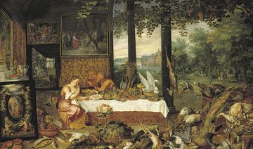 Die fünf Sinne: Geschmack, Jan Bruegel der Ältere und Peter Paul Rubens