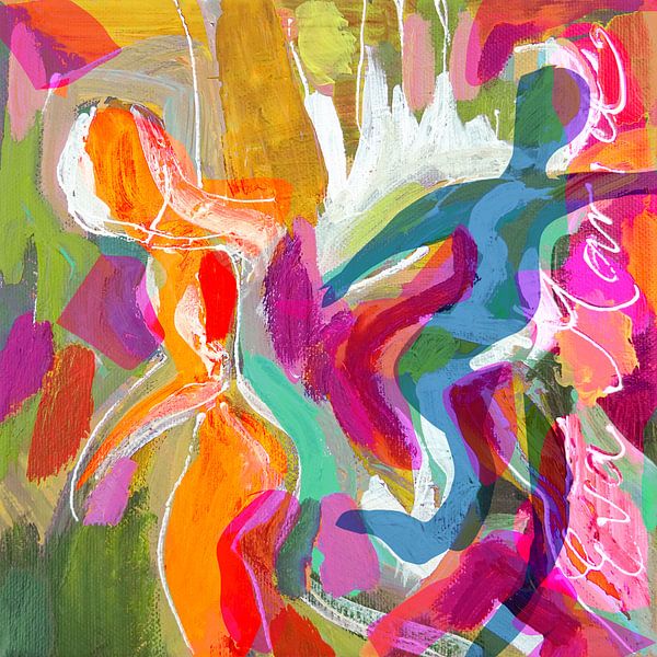 Dance Duo by ART Eva Maria