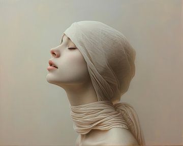 Beige Solace Whisper by Art Whims