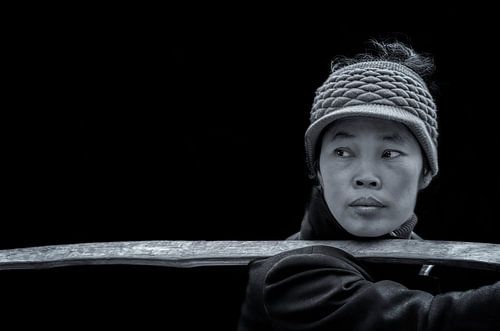 Une dame à Hanoi