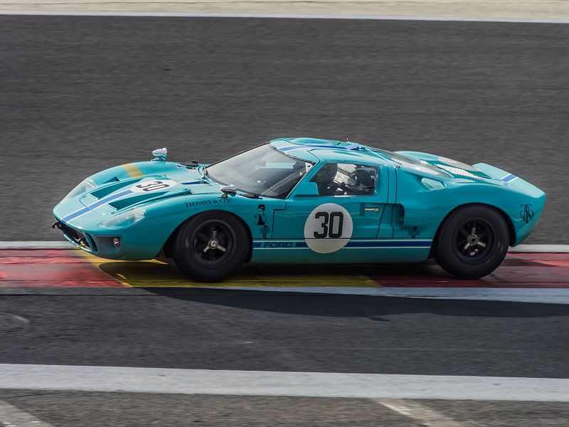 ford gt40 blue by Andre Bolhoeve