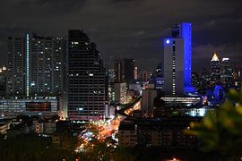 The big city Bangkok by Sebastiaan  van Beem