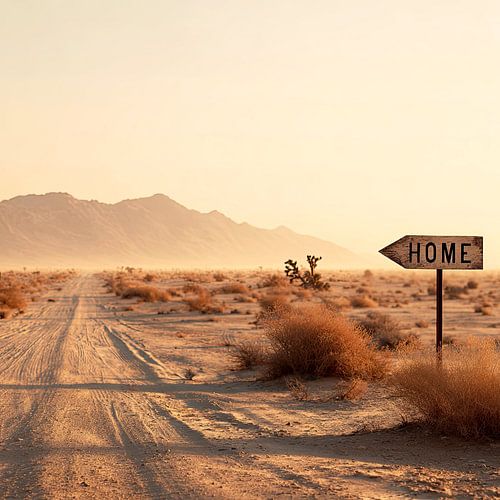 On the way home by Vlindertuin-Art