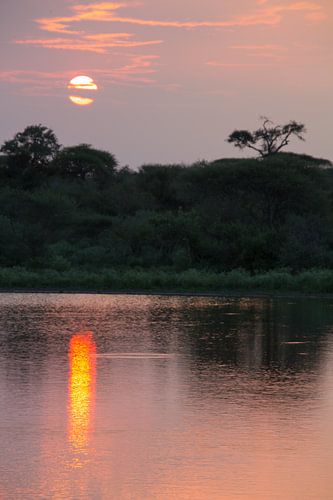 Zonsondergang Sunset dam V