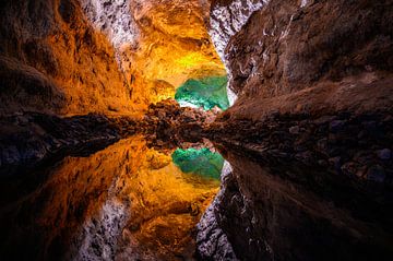 Cueva de Los Verdes Lanzarote van Marcel Rieck