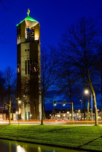 Emmeloord in de avond