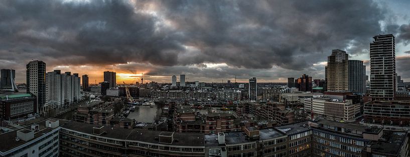 Panorama rotterdam par Rob van de Graaf