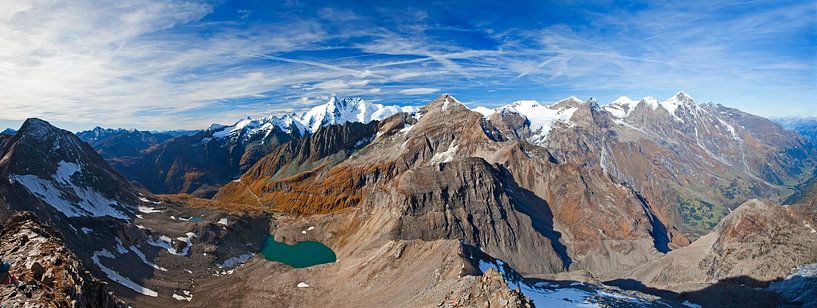 The Hohe Tauern National Park with its mountains and lakes by Christa Kramer