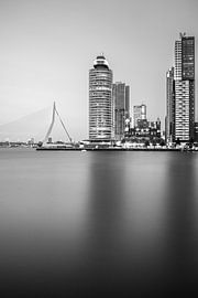 Kop van Zuid (schwarz-weiß) von Dieter Twenhoven